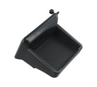 Scatola portaoggetti per schermo di navigazione per auto in ABS, vassoio organizer per Ford Explorer 2020-2024, supporto per console posteriore per telefoni e chiavi, per portafogli, nero