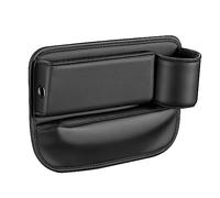 Scatola portaoggetti per sedili auto, organizer anteriore - tasche laterali universali con foro per i sedili dell'auto con foro di ricarica USB per telefoni cellulari, portafogli, monete, bicchieri