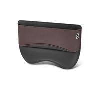 Scatola Portaoggetti Per Seggiolino Compatibile Con AVEO Tasca Portaoggetti Laterale Seggiolino Auto L'organizzatore Riempimento Delle Fessure In Pelle Riporre Ordinatamente Parti Interne(Brown)