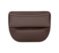Scatola Portaoggetti Per Seggiolino Compatibile Con Volvo S60 S90 XC40 V50 V40 XC60 XC90 Borsa Portaoggetti Fessure Seggiolino Auto Accessori Multifunzionali Portabicchieri Telefono(Brown 1 piece)