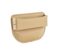 Scatola Portaoggetti Per Seggiolino Compatibile Con Volvo S60 S90 XC40 V50 V40 XC60 XC90 Borsa Portaoggetti Fessure Seggiolino Auto Accessori Multifunzionali Portabicchieri Telefono(Apricot 1 piece)