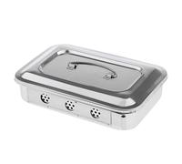 Scatola Portaoggetti Per Strumenti In Acciaio Con Coperchio Strumenti