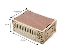 Scatola Portaoggetti Pieghevole con Piano Staccabile per Massima Utilità per Es