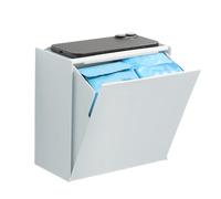 Scatola Portaoggetti - Porta Tanica Quadrata Senza Foratura | Scatola Portaoggetti Da Parete Multifunzionale Con Adesivo Resistente E Design Facile Da Montare | Per Il Bagno, , La Ca