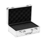 Scatola Portaoggetti Portatile In Alluminio, Valigetta Da Trasporto, Piccola Cassetta Porta Attrezzi Universale, Scomparto Porta Attrezzi Imbottito In Schiuma, Orologi Cosmetici