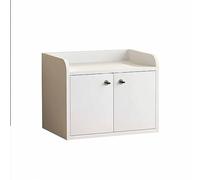 Scatola portaoggetti portatile in legno con serratura da scrivania per ufficio e scuola, robusto armadietto piatto per documenti, soluzione ideale per la casa e lo spazio di lavoro