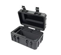 Scatola portaoggetti portatile per DJI Osmo Action 5 Pro Action 4 Action 3, antiurto, anti-goccia, con stampa 3D, con filtro e scomparti per batteria, per accessori per fotocamera sportiva, Nero