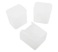 Scatola portaoggetti pratica e portatile per porta laterale del frigorifero, per uso domestico, confezione da 3 per l'organizzazione degli alimenti