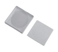 Scatola portaoggetti quadrata per monete, 20 pezzi, con schiuma protettiva (16/21/26/31/36 mm)