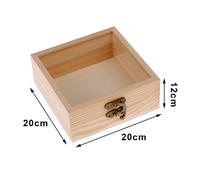 Scatola Portaoggetti Regalo Gioie Personalizing Souvenir di Legno Acrilico