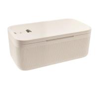 Scatola portaoggetti richiudibile - Custodia portatile per medicinali, codice combinato, organizzatore compatto impilabile, regalo per viaggi, , campeggio, casa, garage, dormitorio, barca, volo