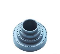 Scatola portaoggetti rotante per attrezzi, con rotazione di 360 gradi, per punte da trapano, perni e teste di rettifica, compatta e design per uso in officina (giallo)