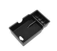 Scatola portaoggetti sul bracciolo ABS Bracciolo centrale auto contenitore portaoggetti vano per Jeep per Renegade 2014-2021 accessori interni(Bianco)