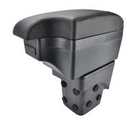 Scatola portaoggetti sul bracciolo Modifica bracciolo per Ford per Focus MK2 2005-2011 Contenuto centrale in pelle nera 2007 2008 2010