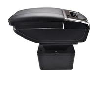 Scatola portaoggetti sul bracciolo Per Opel Per Vauxhall Per Holden Per Astra Per Corsa Mokka Per Tigra Per Zafira Console Bracciolo girevole auto Scatola portaoggetti(Black Thread)