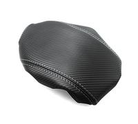 Scatola portaoggetti sul bracciolo Rivestimento per bracciolo centrale in microfibra in pelle stile carbonio per interni auto per VW per Golf 6 2010-2013(White line)