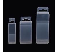 Scatola portaoggetti telescopica compatta in plastica trasparente, adatta per organizzare varie punte da trapano, frese, rubinetti e punte elicoidali (2)