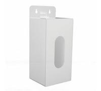 Scatola Portaoggetti Trasparente per da Parete per Cappelli Usa e Getta, Maschere e Copriscarpe, Materiale Acrilico 20 X 10 X 10 Cm (1 scomparto)