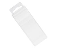 Scatola portaoggetti trasparente per punte da trapano e accessori per rubinetti a vite, con design telescopico salvaspazio, custodia portatile per punte da trapano