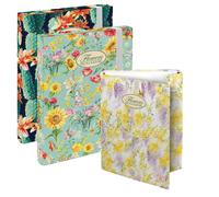 Cartella progetti con elestico 26x34 cm dorso 3 cm Pigna Nature Flowers (6 Pz)