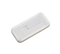 Scatola portasigarette con capacità di 20 pezzi con accendino elettronico USB per accendino al plasma impermeabile sottile bianco da sigaretta