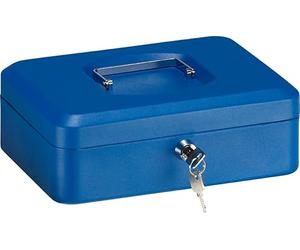 Scatola portata - chiave con banda, dimensioni 250x115x90 mm, colore blu, ideale per il collegamento e la distribuzione di fluidi in impianti elettrici.