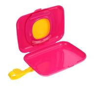 Scatola Portatile per Salviette Umidificate, Compatta e Robusta | PP e Silicone, per Bagni e Cucine, Organizzazione Ordinata, Previene L’Essiccamento