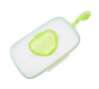 Scatola Portatile per Salviette Umidificate Pp Verde 1 Pezzo | Wet Tissue e Wipes, Riutilizzabile e Facile da Aprire, Uso su Shopping Bags e Sedie Ragazzo Ragazza