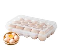 Scatola Portauova Con Coperchio - Compact Elegant Premium, Sl urable, Per Frigorifero Uova, Da Di Protezione 15, Griglie Cucina Picn | Multipurpose Outdoor Indoor Utility Versatile