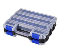 Scatola portautensili con divisori rimovibili per viti e dadi