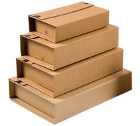 SCATOLA POSTALE UNIPAC A4 302X215X80MM FUSTELLATA