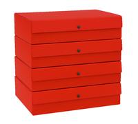 Scatola progetto - dorso 10 cm - rosso - Starline - conf. da 5 pz