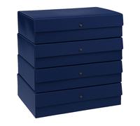 Scatola progetto - dorso 4 cm - blu - Starline - conf. da 5 pz