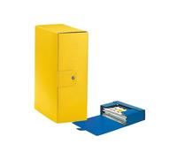 Scatola progetto Eurobox - dorso 12 cm - 25 x 35 cm - giallo - Esselte