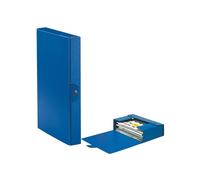 Scatola Portaprogetti Eurobox ESSELTE - dorso 4 - 25x35 cm - BLU - (5 Pz)