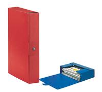 Scatola progetto Eurobox - dorso 6 cm - 25 x 35 cm - rosso - conf. da 5 pz