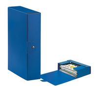 Scatola progetto Eurobox - dorso 8 cm - 25 x 35 cm - blu ESSELTE - conf. da 5 pz