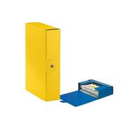 Scatola Portaprogetti Eurobox ESSELTE - dorso 8 - 25x35 cm - GIALLO - (5 Pz)