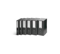 Scatola progetto Plus Vip - 34,5 x 24,5 cm - dorso 8 cm - grigio antracite - Fel