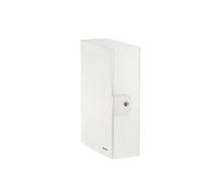 Scatola progetto WOW - dorso 10 cm - bianco metallizzato - Leitz