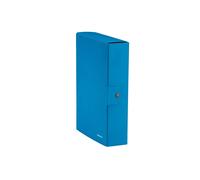 Scatola progetto WOW - dorso 8 cm - blu metallizzato - Leitz
