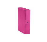 Scatola progetto WOW - dorso 8 cm - fucsia metallizzato - Leitz