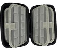 Scatola protettiva per schede di memoria ad alta capacità, organizer per accessori da gioco con scomparti multipli, organizer impermeabile per carte da gioco, design comodo