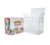 Scatola protettiva PET Booster - Confezione da 10 custodie rigide trasparenti 13,2 × 12,2 × 7,2 cm - Compatibile con Pokémon Booster Box 36 buste - Antipolvere, resistente, per collezionisti
