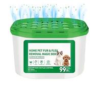 Scatola Purificatore D'aria Per Di Animali Domestici - Detergente Per Collettore Di Polveri Da 4,33 Pollici | Dispositivo Magico Per L'eliminazione Degli Odori A 3 Parole - Design Compatto E Sile