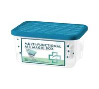 Scatola Purificazione Aria e Rimozione Polvere - Profumatore Per Interni A Lunga Durata | Deodorante Automatico Aspira Polvere per Ambienti | per Casa, Armadio, Auto, Area Pet, Camera da, Cucina