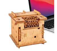 Scatola Puzzle Per Giochi Di Escape Room - Gioco Di E Realizzato In Legno,Prova Enigma Segreto | per Adulti Amici Feste Riunioni Casa Compleanno Vacanze