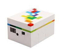 Scatola puzzle, scatola puzzle rompicapo,Gioco cerebrale con compartimento segreto arcobaleno | Rompicapo per appassionati di puzzle, puzzle mentali, giocattoli educativi, regalo di Zankie