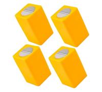 Scatola Raccogli-lame Giallo in Abs 4 Pezzi per Lamette