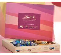 SCATOLA REGALO CIOCCOLATINI ASSORTITI LINDT 220gr SENZA GLUTINE